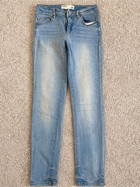 Garage High Rise Skinny Jeans Light Wash Blue Denim Women’s Y2K